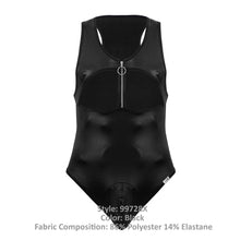 Load image into Gallery viewer, CandyMan 99728X Work-N-Play Bodysuit Color Black