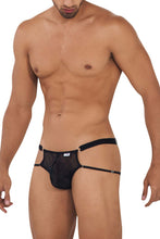 Load image into Gallery viewer, CandyMan 99730 Lace Jockstrap Color Black