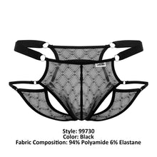 Load image into Gallery viewer, CandyMan 99730 Lace Jockstrap Color Black