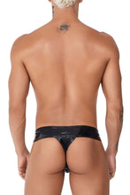Load image into Gallery viewer, CandyMan 99742 Gloss Thongs Color Black