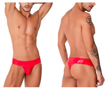 Load image into Gallery viewer, CandyMan 99742 Gloss Thongs Color Red
