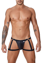 Load image into Gallery viewer, CandyMan 99749 Garter Jockstrap Color Black