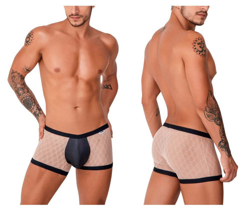 CandyMan 99750 Lace Trunks Color Nude-Black