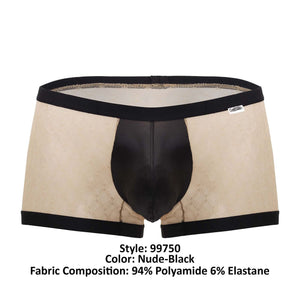 CandyMan 99750 Lace Trunks Color Nude-Black