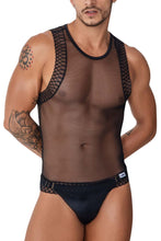 Load image into Gallery viewer, CandyMan 99758 Mesh Tank Top Color Black