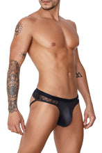 Load image into Gallery viewer, CandyMan 99763 Lace Jockstrap Color Black