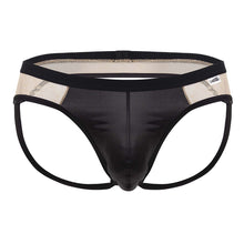 Load image into Gallery viewer, CandyMan 99763 Lace Jockstrap Color Nude-Black