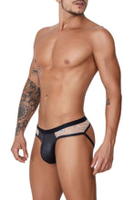 Load image into Gallery viewer, CandyMan 99763 Lace Jockstrap Color Nude-Black