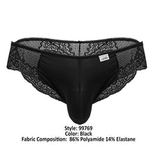 Load image into Gallery viewer, CandyMan 99769 Lace Briefs Color Black