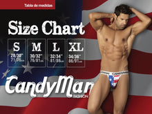 Load image into Gallery viewer, CandyMan 99616X Trouble Maker Lace Trunks Color White