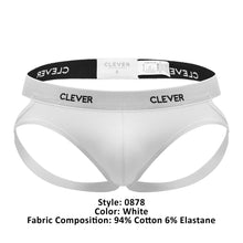 Load image into Gallery viewer, Clever 0878 Oporto Jockstrap Color White