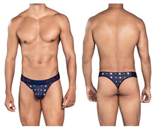 Load image into Gallery viewer, Clever 0918 Bright Star Thongs Color Dark Blue