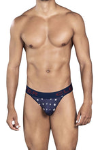 Load image into Gallery viewer, Clever 0918 Bright Star Thongs Color Dark Blue