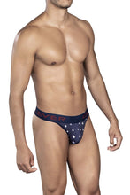 Load image into Gallery viewer, Clever 0918 Bright Star Thongs Color Dark Blue