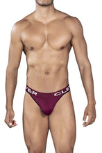 Load image into Gallery viewer, Clever 0940 Jasped Thongs Color Grape