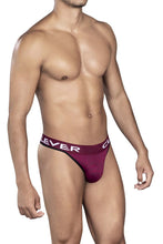 Load image into Gallery viewer, Clever 0940 Jasped Thongs Color Grape