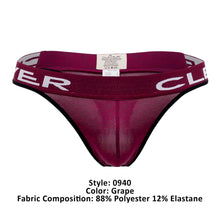 Load image into Gallery viewer, Clever 0940 Jasped Thongs Color Grape