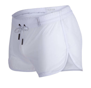 Clever 1242 Behemot Swim Trunks Color White