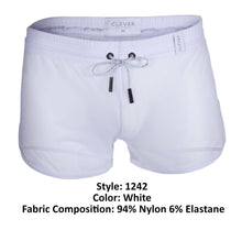 Load image into Gallery viewer, Clever 1242 Behemot Swim Trunks Color White