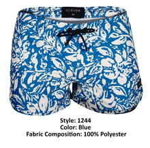 Load image into Gallery viewer, Clever 1244 Adriel Swim Trunks Color Blue