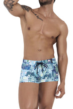 Load image into Gallery viewer, Clever 1253 Cassiel Swim Trunks Color Blue