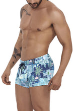 Load image into Gallery viewer, Clever 1253 Cassiel Swim Trunks Color Blue