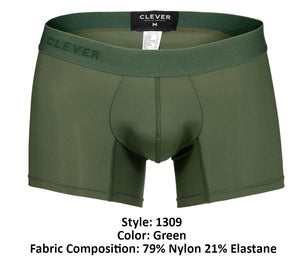 Clever 1309 Basis Trunks Color Green