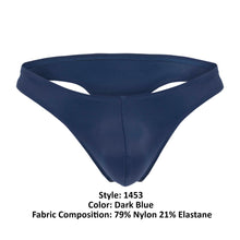 Load image into Gallery viewer, Clever 1453 Purity Thongs Color Dark Blue