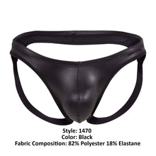 Load image into Gallery viewer, Clever 1470 Audacity Jockstrap Color Black