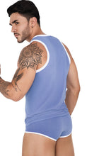 Load image into Gallery viewer, Clever 1510 Tethis Tank Top Color Blue