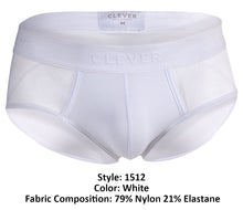 Load image into Gallery viewer, Clever 1512 Caspian Briefs Color White