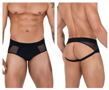 Load image into Gallery viewer, Clever 1513 Caspian Jockstrap Color Black