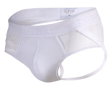 Load image into Gallery viewer, Clever 1513 Caspian Jockstrap Color White