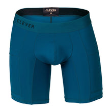 Load image into Gallery viewer, Clever 1528 Arctic Boxer Briefs Color Petrol Blue