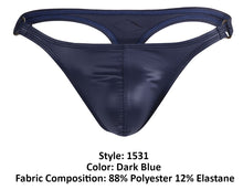 Load image into Gallery viewer, Clever 1531 Glacier Thongs Color Dark Blue