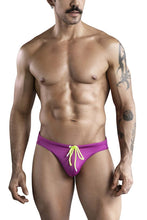 Load image into Gallery viewer, Clever 1735 Vivo Swim Briefs Color Grape