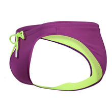 Load image into Gallery viewer, Clever 1735 Vivo Swim Briefs Color Grape