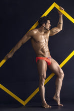 Load image into Gallery viewer, Clever 1735 Vivo Swim Briefs Color Orange