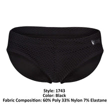 Load image into Gallery viewer, Clever 1743 Island Swim Briefs Color Black