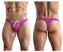 Load image into Gallery viewer, Clever 1764 Vivo Swim Thongs Color Grape