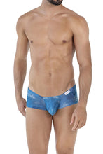 Load image into Gallery viewer, Clever 229931 3PK Australian Latin Trunks Color Petrol Blue-Dark Blue-Gray