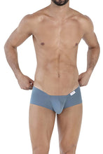 Load image into Gallery viewer, Clever 229931 3PK Australian Latin Trunks Color Petrol Blue-Dark Blue-Gray