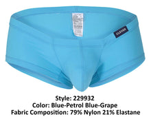 Load image into Gallery viewer, Clever 229932 3PK Australian Latin Trunks Color Blue-Petrol Blue-Grape