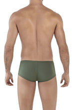 Load image into Gallery viewer, Clever 229934 3PK Australian Latin Trunks Color Olive Green-Dark Green-Green