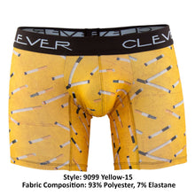 Load image into Gallery viewer, Clever 9099 Limited Edition Long Boxer Briefs Color Yellow-15