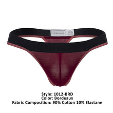 Load image into Gallery viewer, Doreanse 1012-BRD Borderline Thongs Color Bordeaux