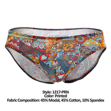 Load image into Gallery viewer, Doreanse 1217-PRN Groovy Bikini Color Printed