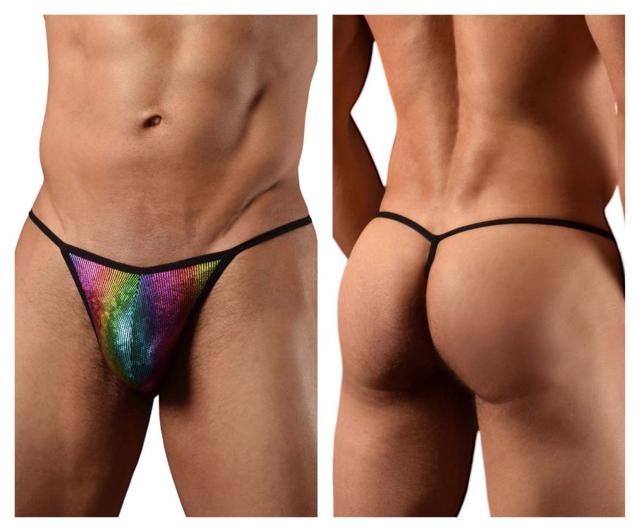 Doreanse 1300-RBW Disco Thongs Color Rainbow