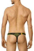 Load image into Gallery viewer, Doreanse 1303-PRN Camosaic Thong Color Green