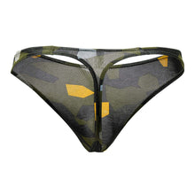 Load image into Gallery viewer, Doreanse 1303-PRN Camosaic Thong Color Green